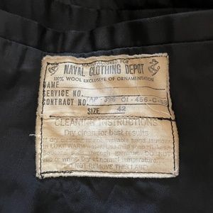 Men’s Navy Peacoat